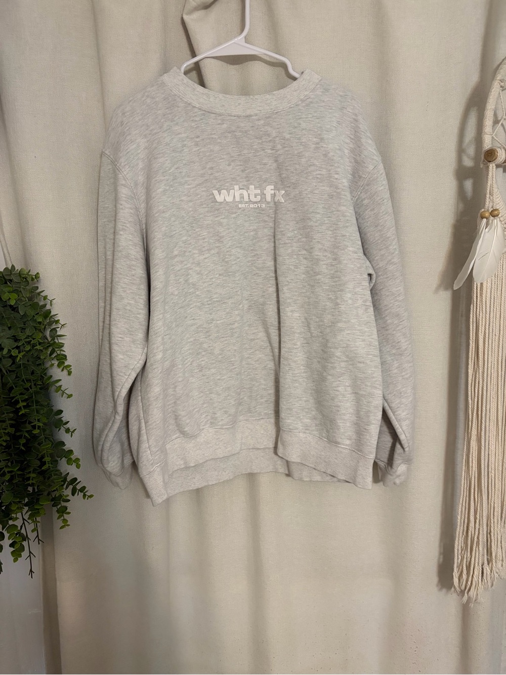 White Fox Sweatshirt
